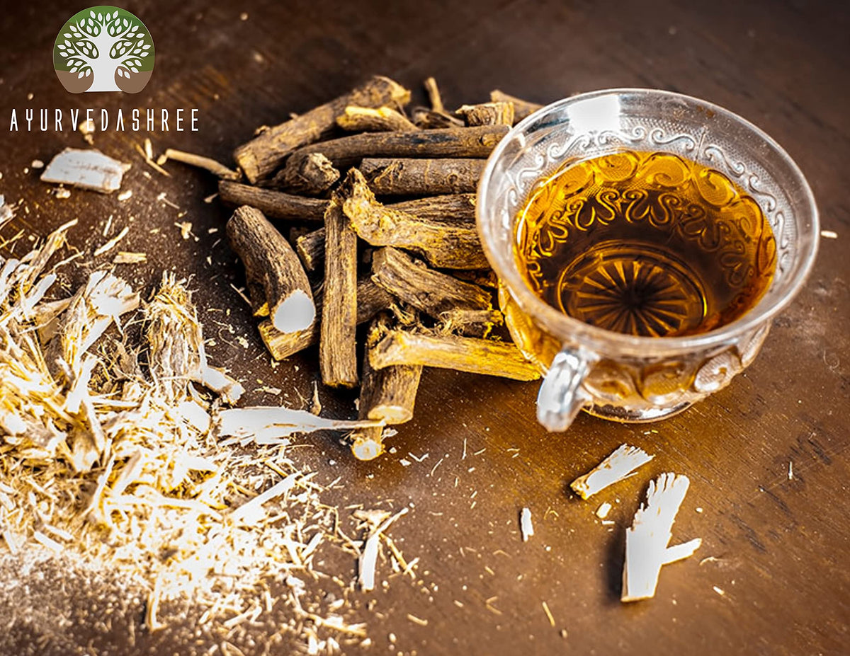 Emballage de la poudre de yashtimadhu AYURVEDASHREE 100g