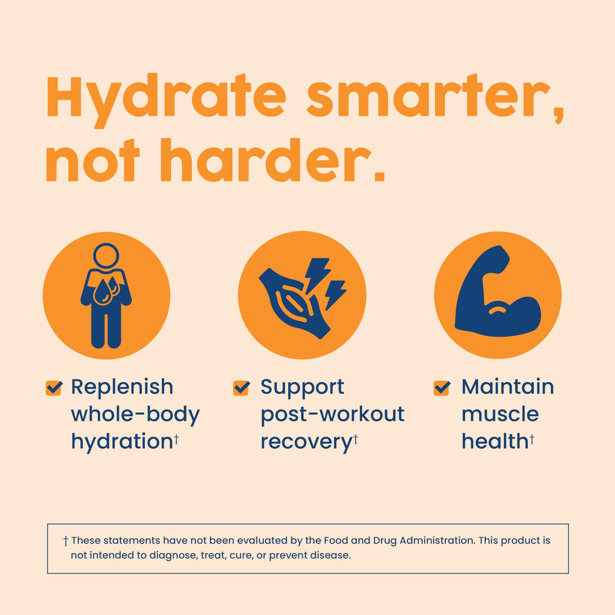 Emballage de la poudre électrolyte NativePath Hydrate