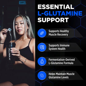 Emballage de la poudre L-Glutamine ALLMAX 1000 g