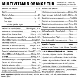 Emballage de la poudre multivitaminée Sport Formula 99