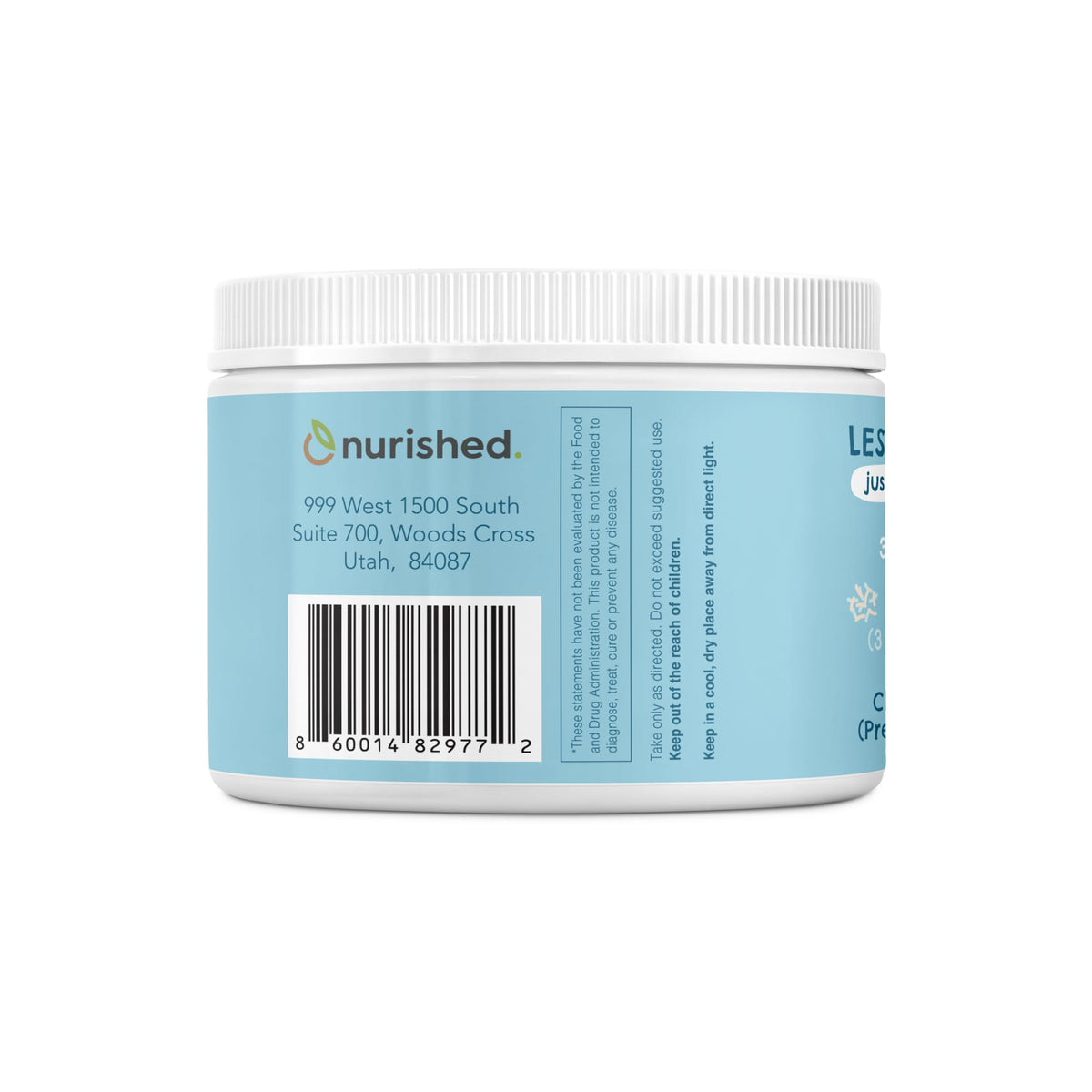 Emballage de la poudre Nurished Super Pooper 150g