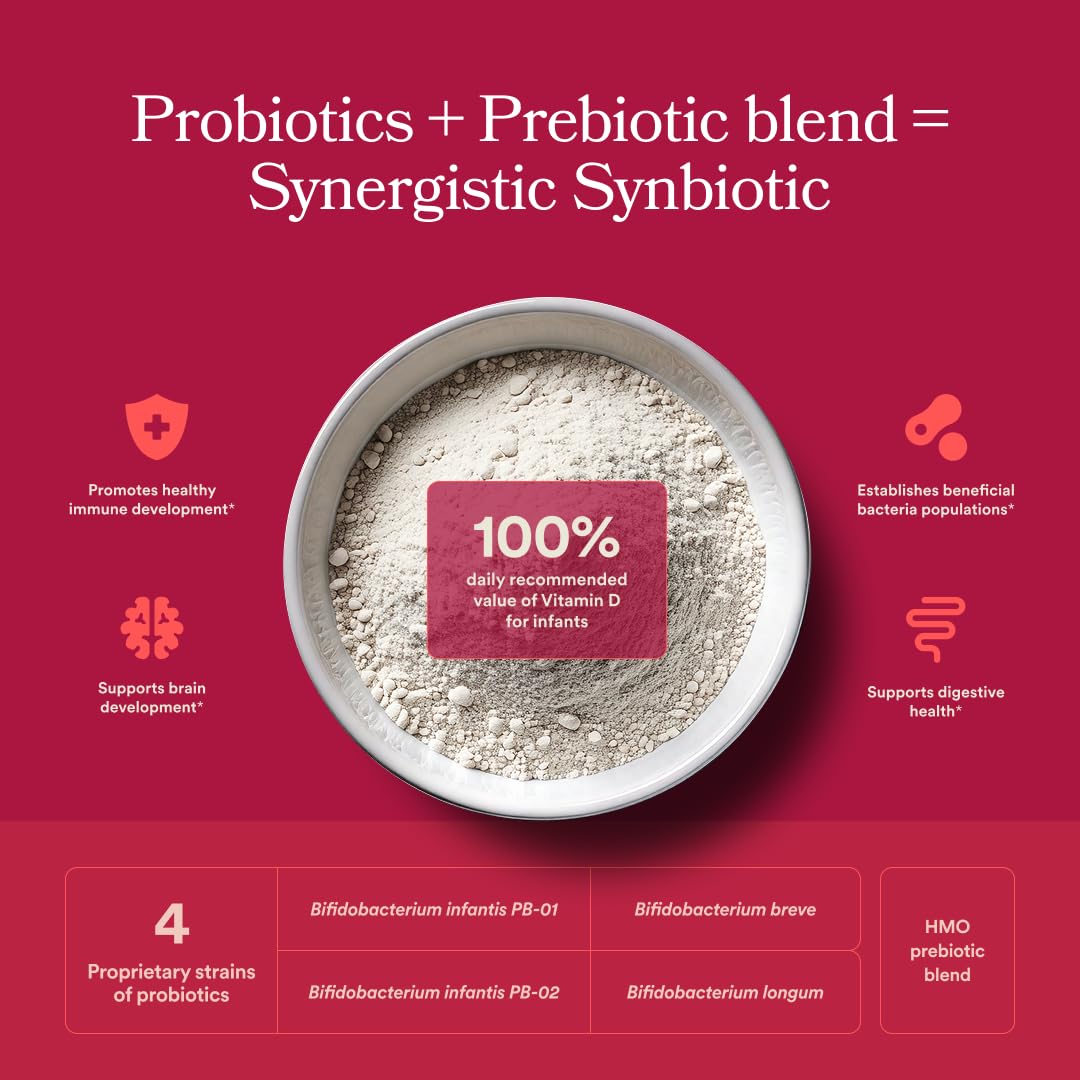 Emballage de la poudre probiotique Persephone pour tout-petits