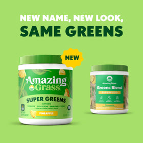 Emballage de la poudre Super Greens Bio Amazing Grass