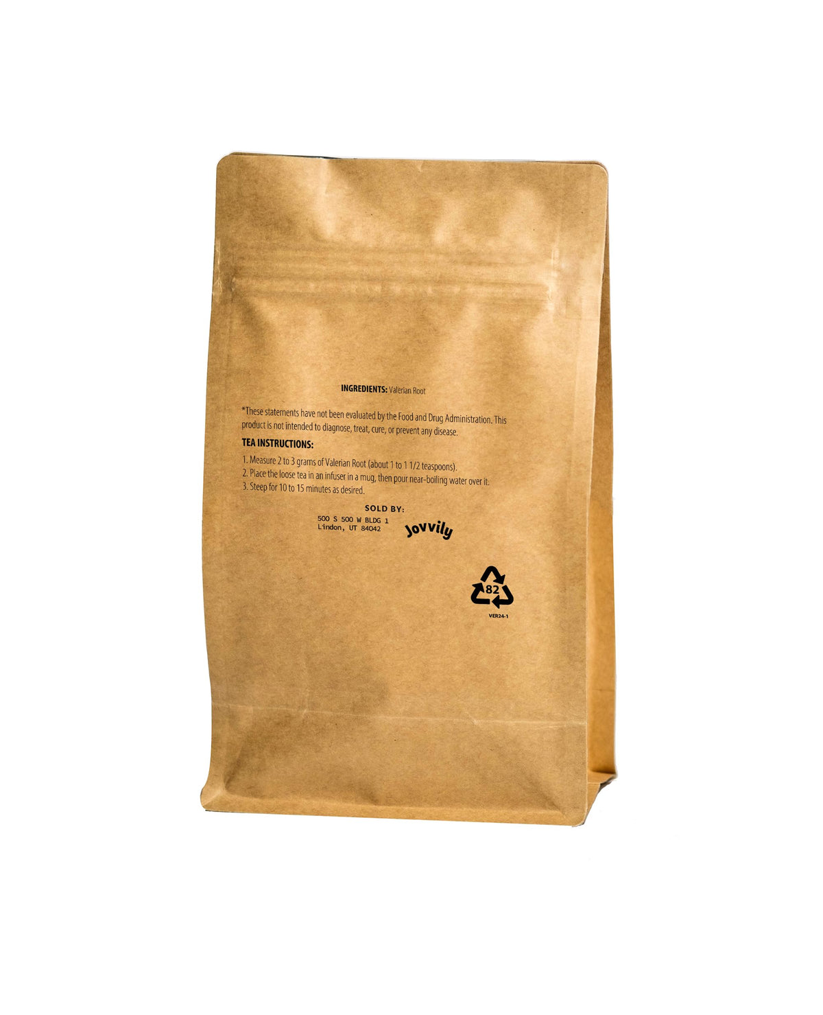 Emballage de la racine de valériane Jovvily 240g