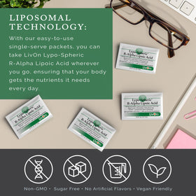 Emballage de LivOn Laboratories Acide Alpha-Lipoïque R-ALA 30 sachets