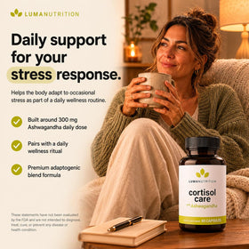 Emballage de Luma Nutrition Complément Cortisol 60 capsules