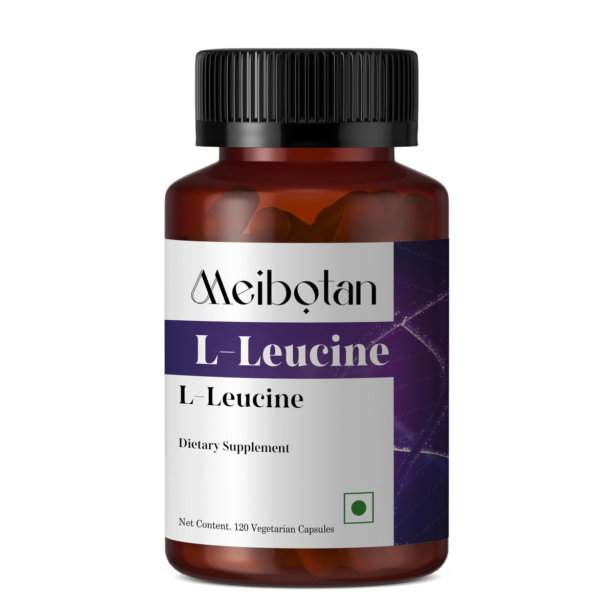 Emballage de MEIBOTAN L-Leucine 2000mg avec capsules