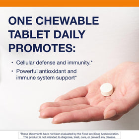 Emballage de Metagenics Ultra Potent-C comprimés à mâcher