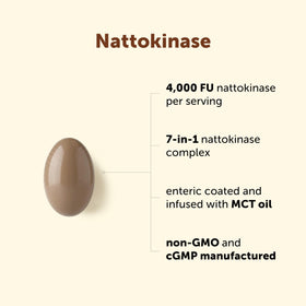 Emballage de Micro Ingredients Nattokinase 240 gélules