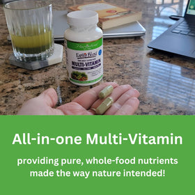 Emballage de multivitamine Paradise Herbs sur une table