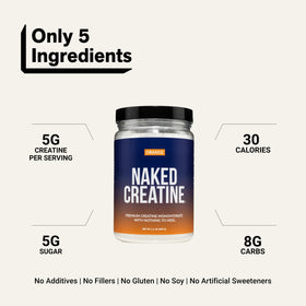 Emballage de NAKED Creatine Monohydrate 500g