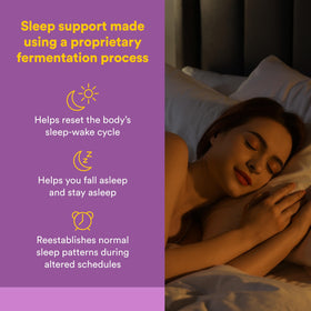 Emballage de Natural Factors Melatonin 3 mg, côté