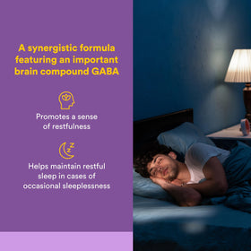 Emballage de Natural Factors Mind Retreat avec capsules visibles