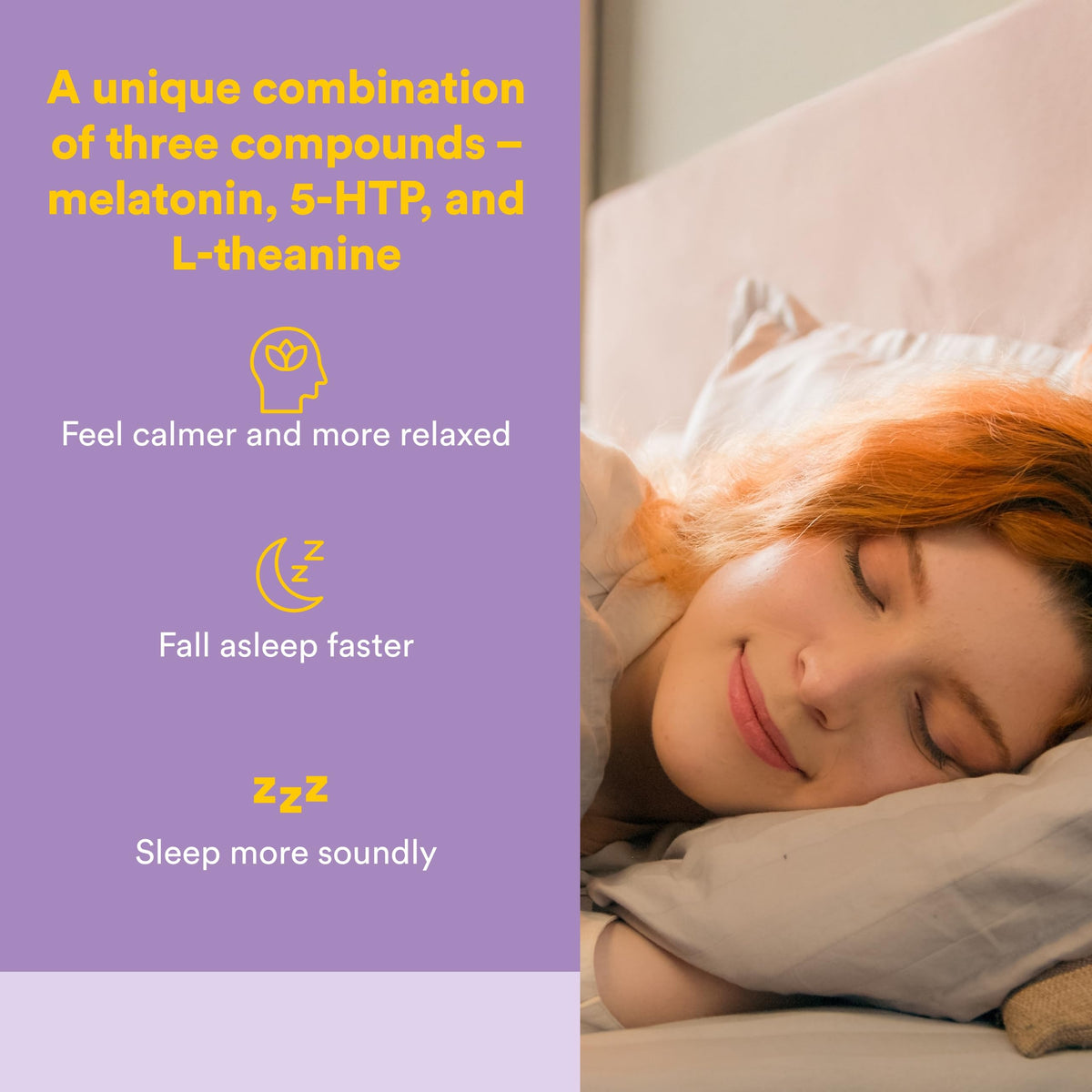 Emballage de Natural Factors Tranquil Sleep 60 Chews