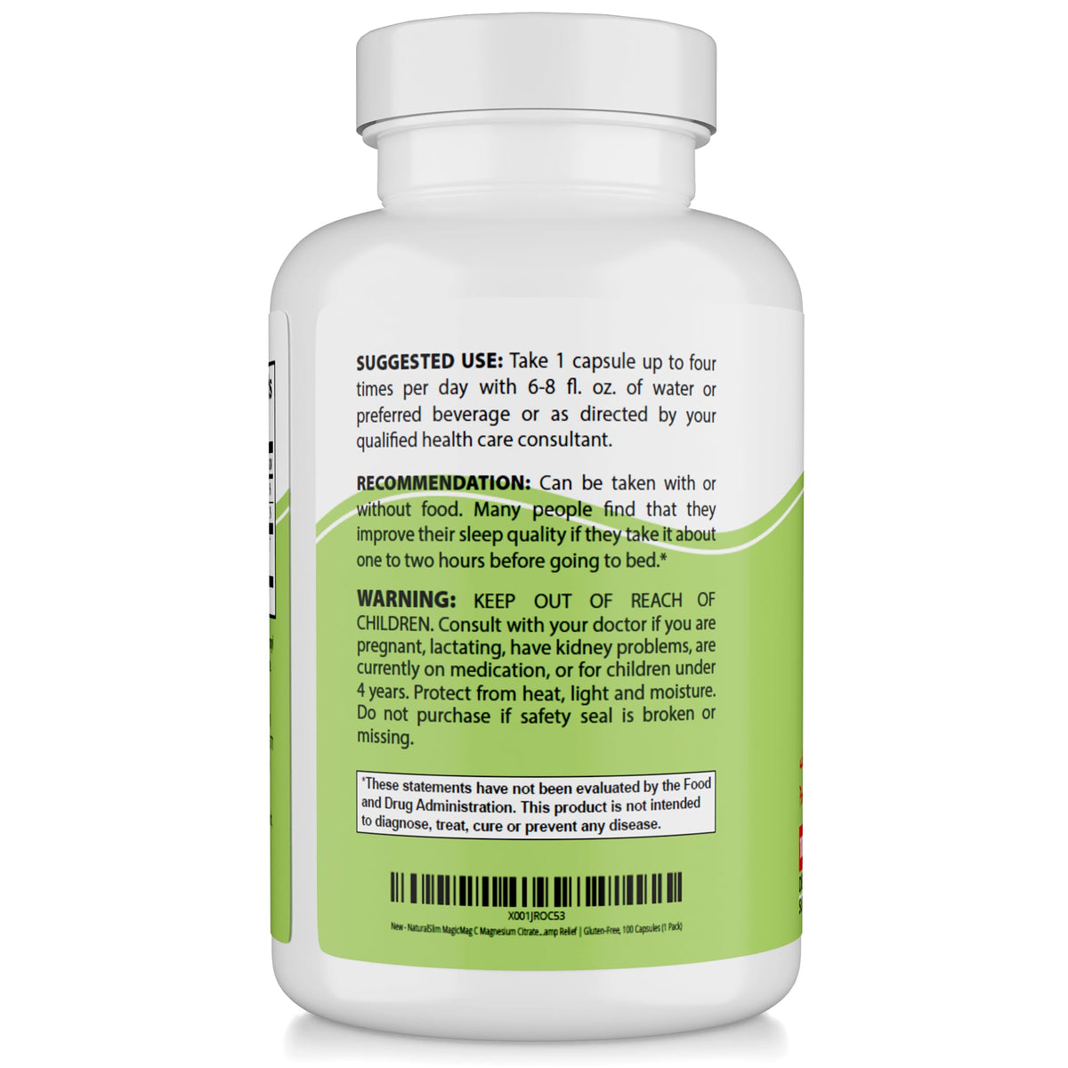 Emballage de NaturalSlim MagicMag C 100 capsules