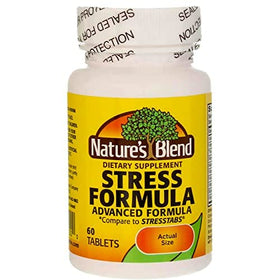 Emballage de Nature's Blend Complément Alimentaire Multivitaminé 60 Comprimés