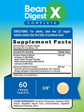 Emballage de Nature's Truth Multi-Enzymes 60 comprimés