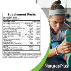 Emballage de NaturesPlus Ultra Hair 60 comprimés