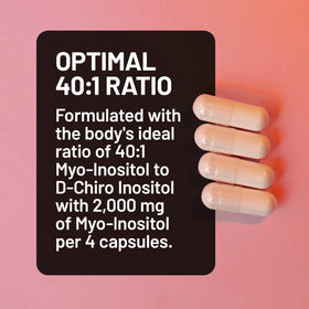 Emballage de NatureWise Myo-Inositol & D-Chiro Inositol 2000mg