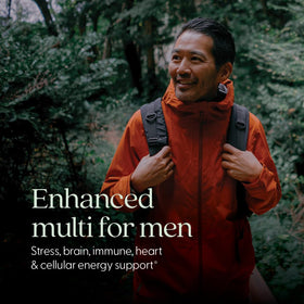 Emballage de New Chapter Multivitamine Avancée pour Hommes