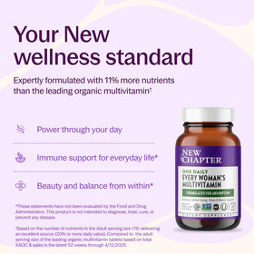 Emballage de New Chapter Multivitamine Femme 48 comprimés