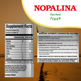 Emballage de Nopalina Complément Alimentaire Fibres