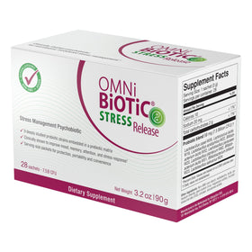 Emballage de OMNi BiOTiC Stress Release avec dimensions