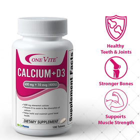 Emballage de ONE VITE Calcium + D3 100 comprimés