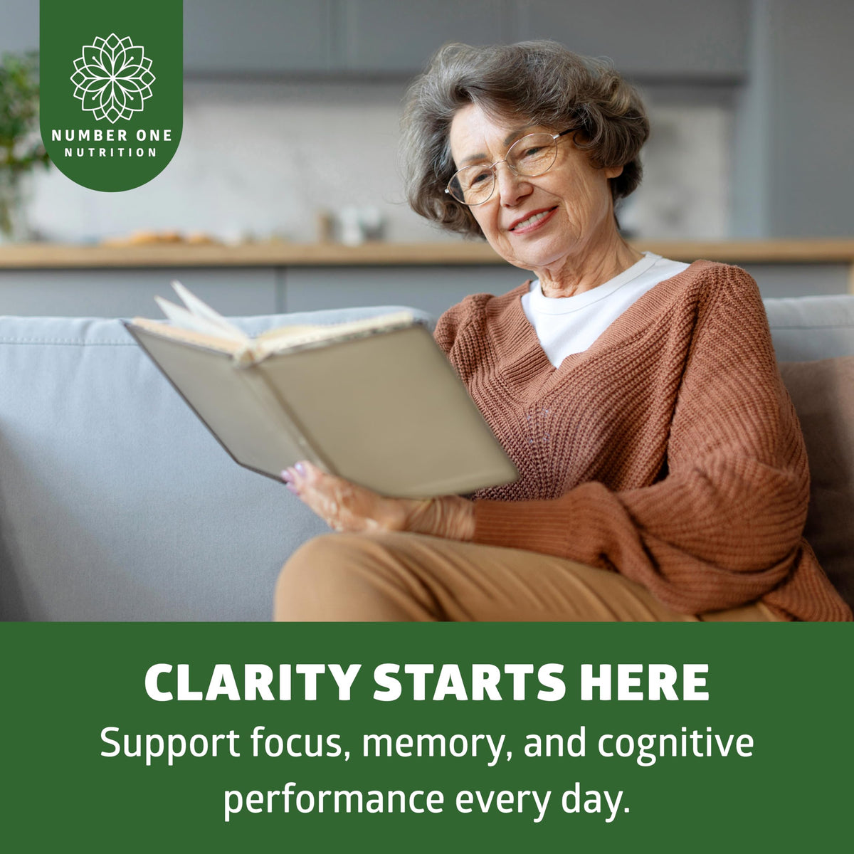 Emballage de Phosphatidylserine 400mg avec étiquette claire
