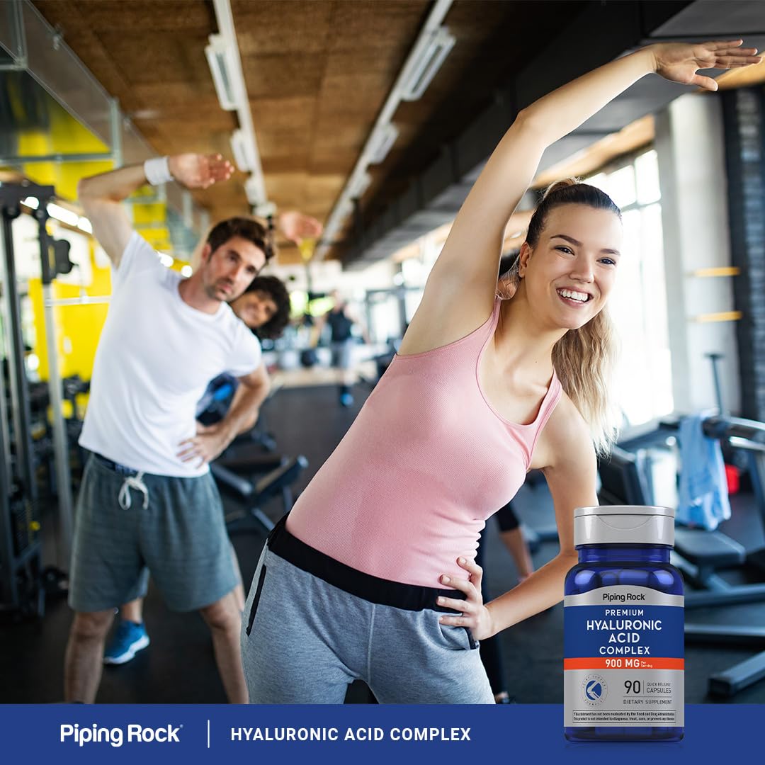 Emballage de Piping Rock Acide Hyaluronique 900mg