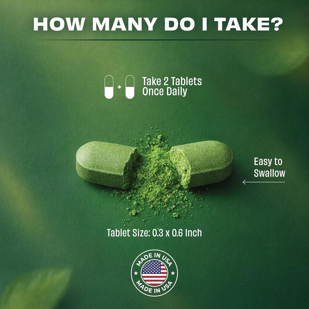 Emballage de Pomona Wellness Super Greens, informations nutritionnelles