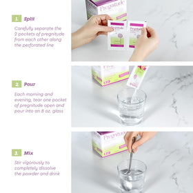 Emballage de Pregnitude avec sachets individuels