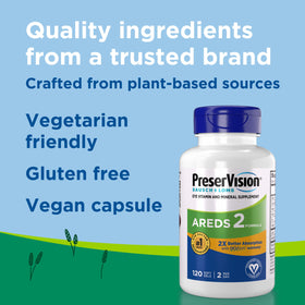 Emballage de PreserVision AREDS 2 sans carton