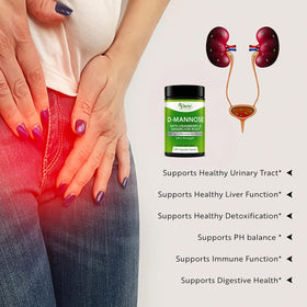 Emballage de Pure By Nature D-Mannose 240 capsules