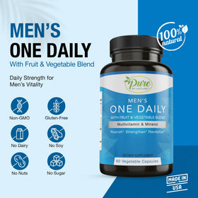 Emballage de Pure By Nature Multivitamine pour Hommes