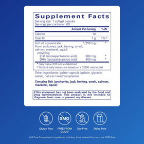 Emballage de Pure Encapsulations O.N.E. Omega 1000 mg