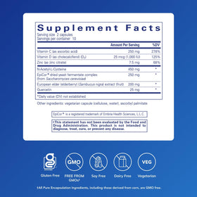 Emballage de Pure Encapsulations PureDefense 20 Capsules