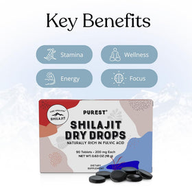 Emballage de Pure Himalayan Shilajit avec étiquette