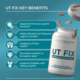 Emballage de PUREHEALTH RESEARCH UT Fix avec gélules