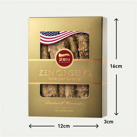 Emballage de racine de ginseng américain Zen Ginseng