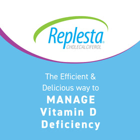 Emballage de Replesta 50 000 UI Vitamine D3 avec comprimés