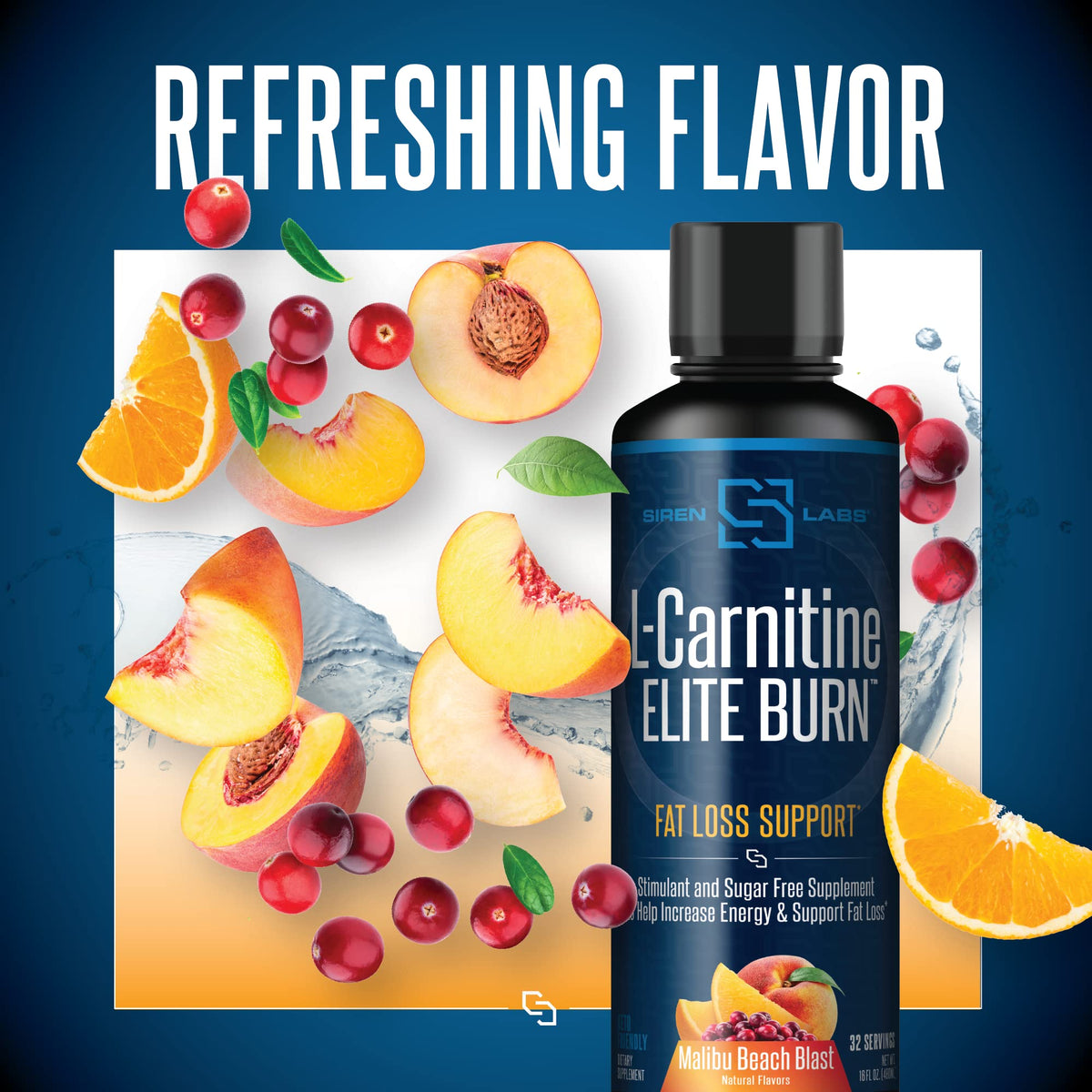 Emballage de SIRENLABS L-Carnitine Elite Burn