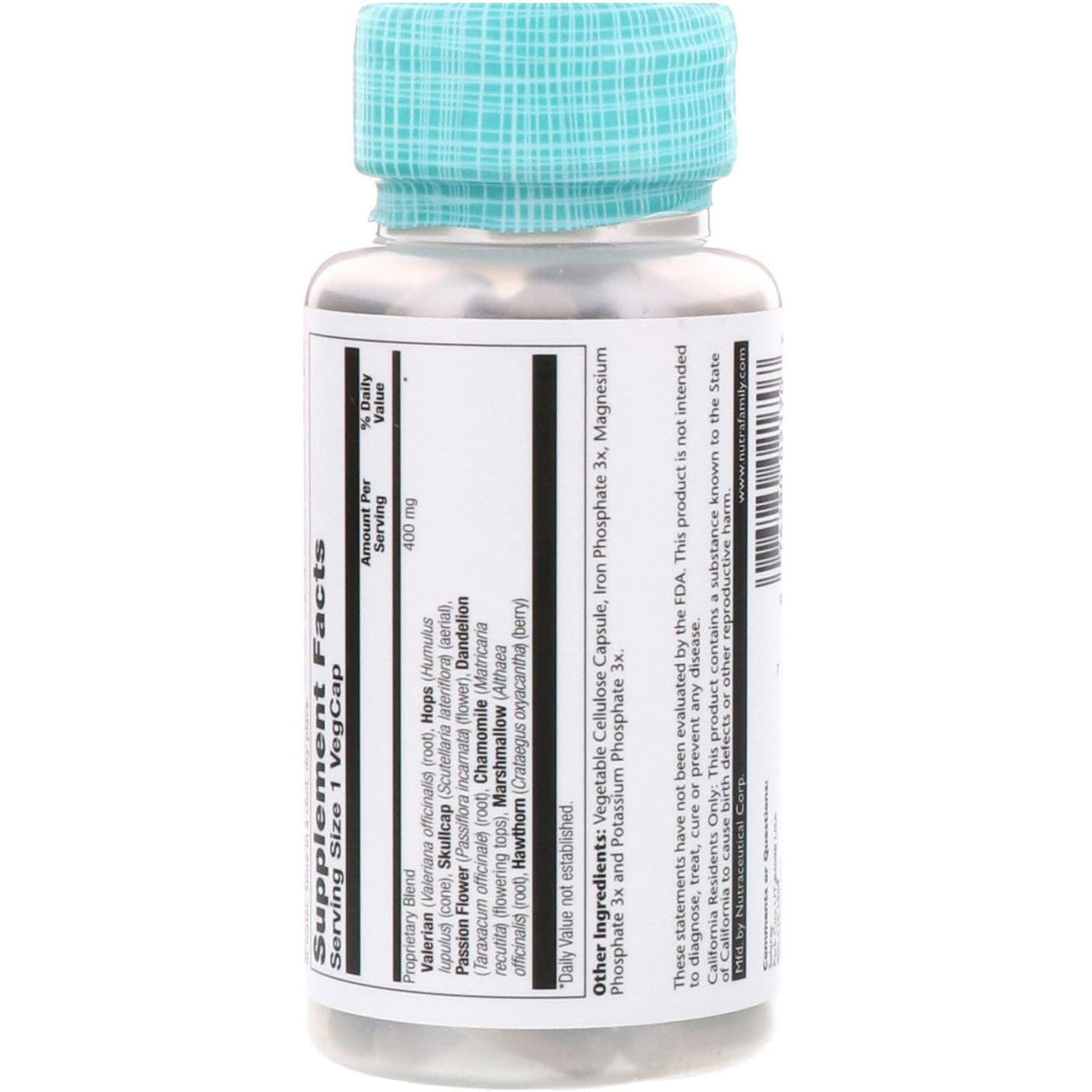 Emballage de SOLARAY Sleep Blend SP-17 100 VegCaps