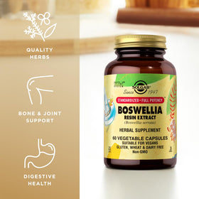 Emballage de Solgar Extrait de Résine de Boswellia