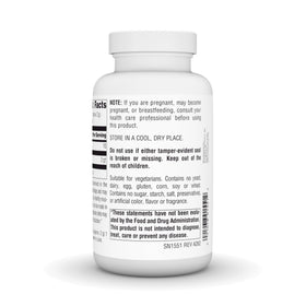 Emballage de Source Naturals L-Proline avec informations nutritionnelles