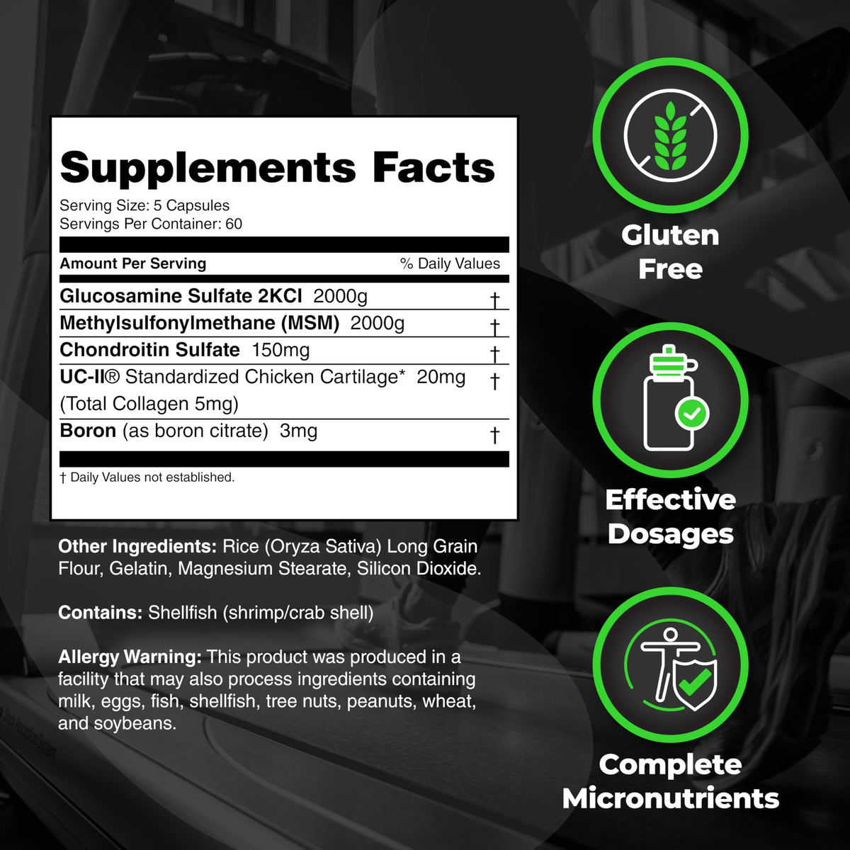 Emballage de Species Nutrition Arthrolyze Elite 300 capsules