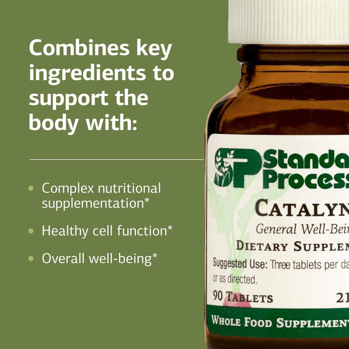 Emballage de Standard Process Catalyn vue de côté