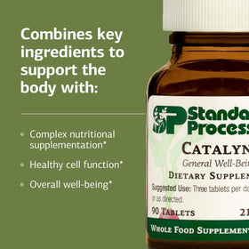 Emballage de Standard Process Catalyn vue de côté