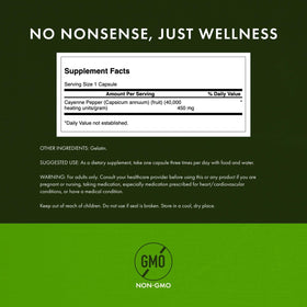 Emballage de Swanson Cayenne 450 mg 300 capsules