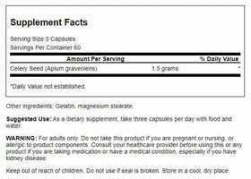 Emballage de Swanson Graines de Céleri 500 mg.
